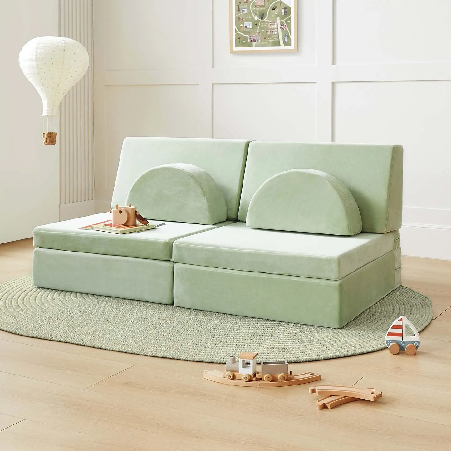 Tiny Land® Anyway Couch - Avocado Green Accessories